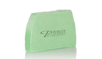 DEAD SEA ORIGINAL HAND MADE SALT SOAP - Green Apple